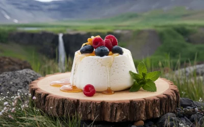 Island: Das traditionelle Dessert „Skyr“ – Ein cremiger Genuss aus Island