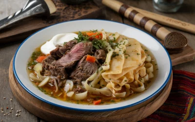 Beshbarmak: Der authentische Geschmack Kirgisistans