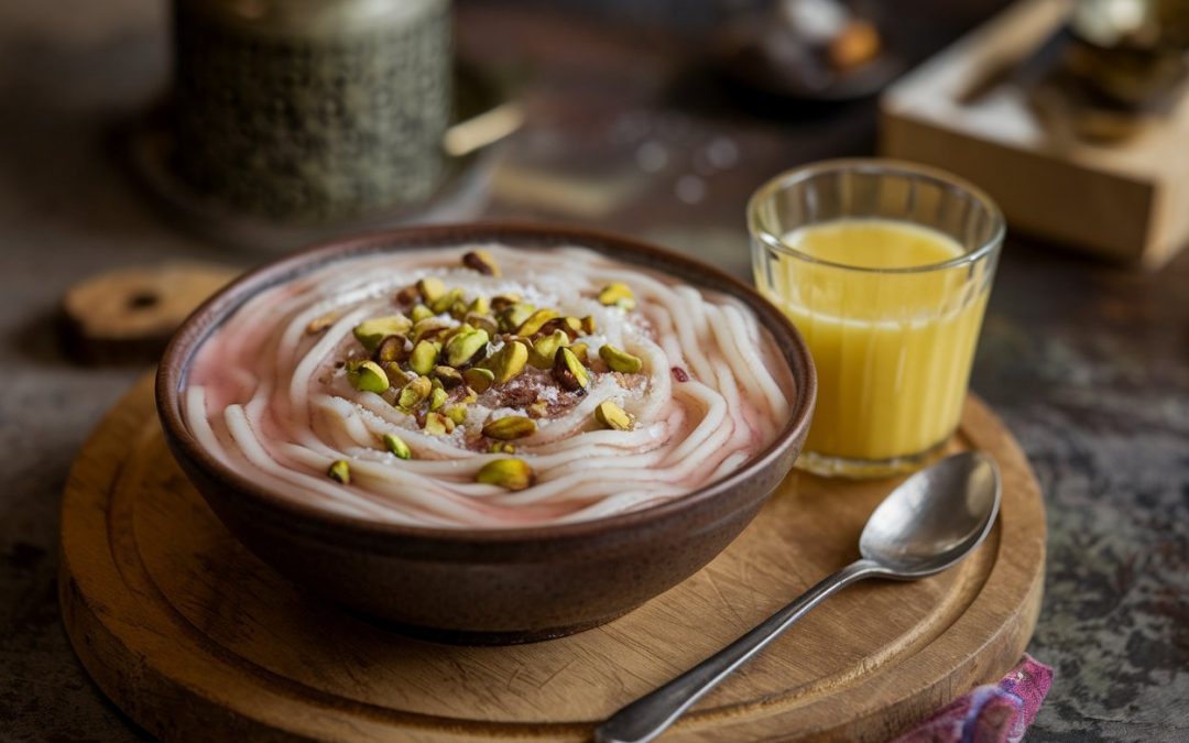 Iran: „Faloodeh“ – Ein erfrischendes persisches Dessert