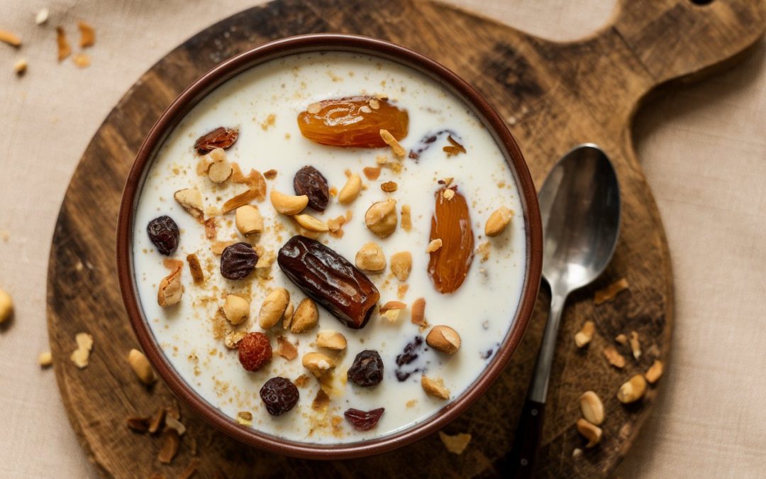 Afghanistan: „Sheer Korma“ – Das traditionelle afghanische Dessert mit Milch und Datteln