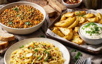 🍽️ Günstig kochen: 3 einfache Mahlzeiten mit Rezept (unter 2 € pro Portion)